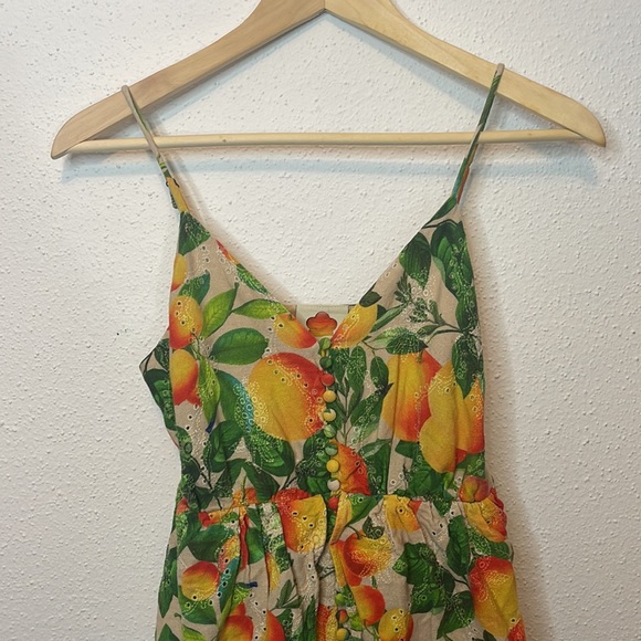 Farm Rio Eyelet Oranges Dress Size XS - Picture 6 of 16